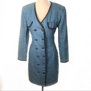 Vintage denim Southwestern Dress